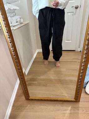 Mikoh Black Drawstring Waist Pants